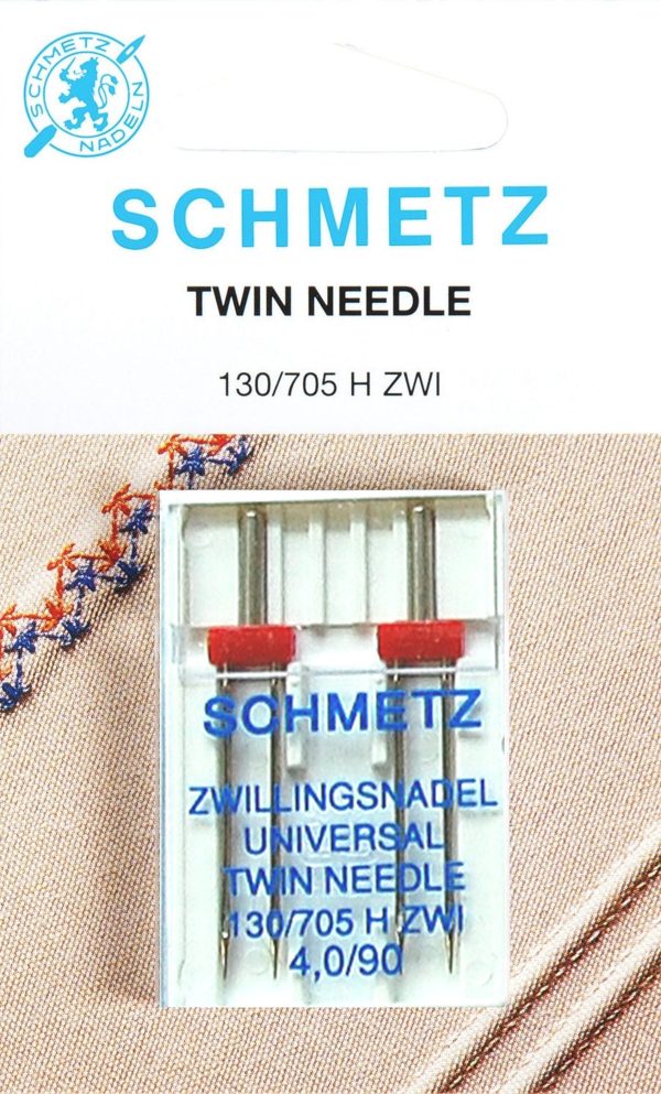 AGUJA SCHMETZ 705H-ZWI DOBLE 90/4.0 X2